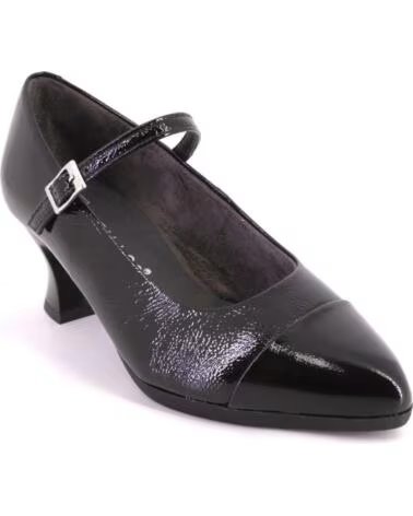 PITILLOS 11683 SCARPE CON TACCO MARY JANE DA DONNA NEGRO