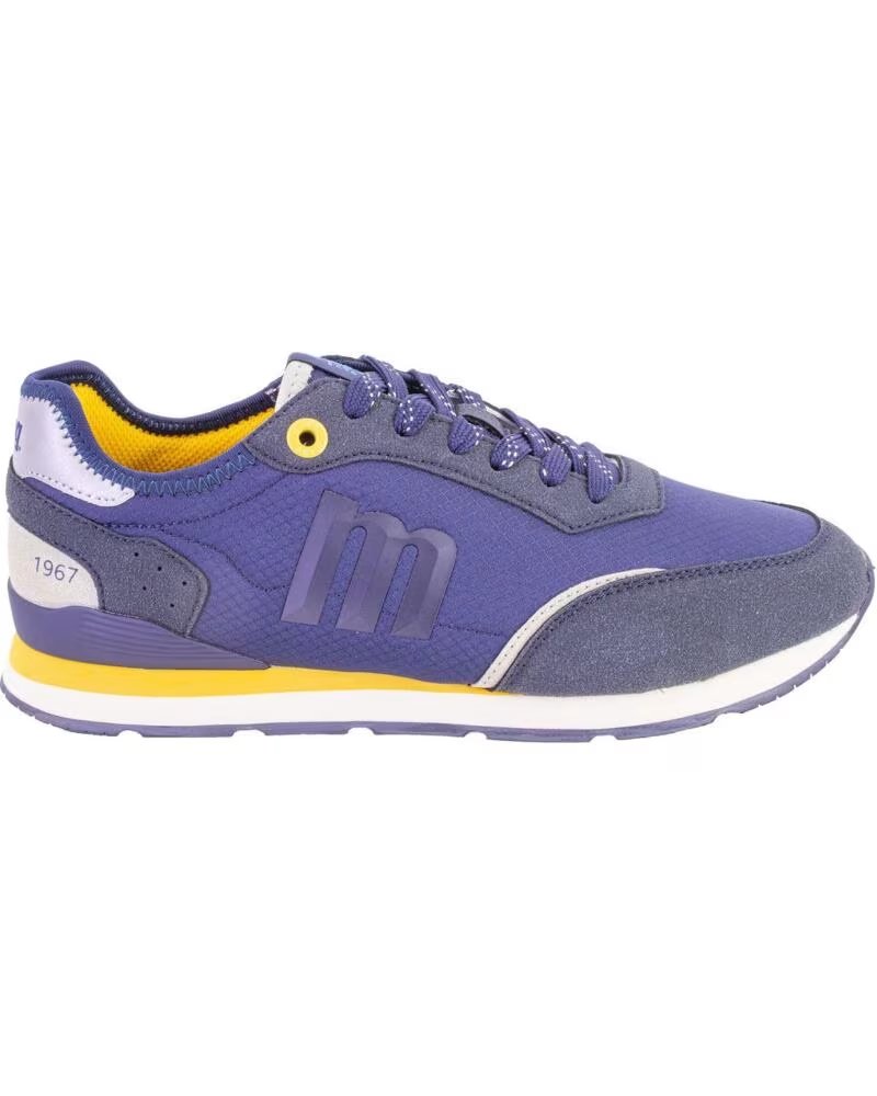 REFRESH MUSTANG 84859CUADRA HERREN CASUAL SNEAKER AZUL MARINO