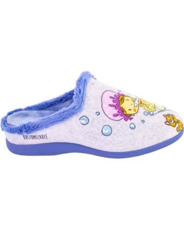 CUQUE 55116BRINDO Zapatillas de casa de mujer azul AZUL
