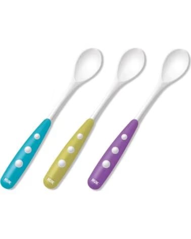 NUK COLHERES EASYLEARNING CONJUNTO DE TRANSIÇÃO PARA BEBÉS 6 MESES