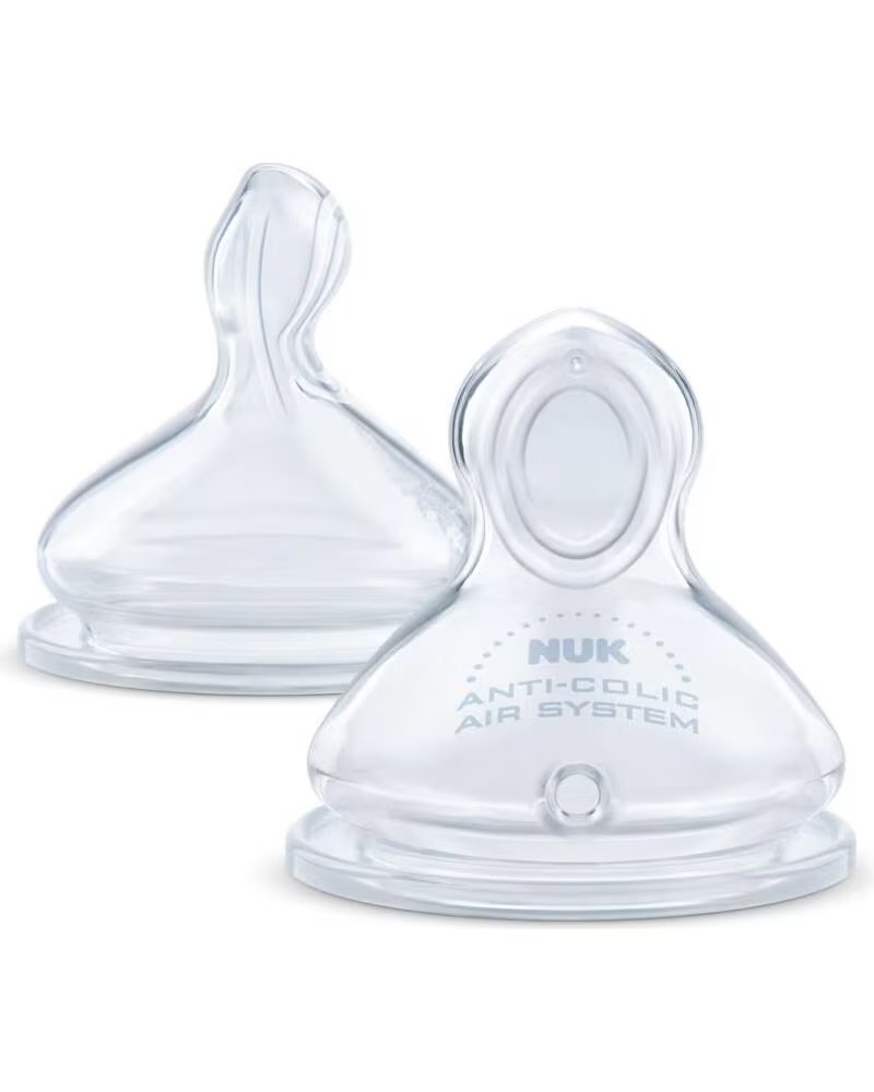 NUK TETINA DE SILICONE ANTICÓLICA COM SISTEMA AIR SYSTEM