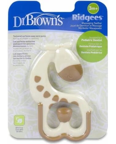 DR BROWN´S ANNEAU DE DENTITION FORME DE GIRAFE POUR BÉBÉ