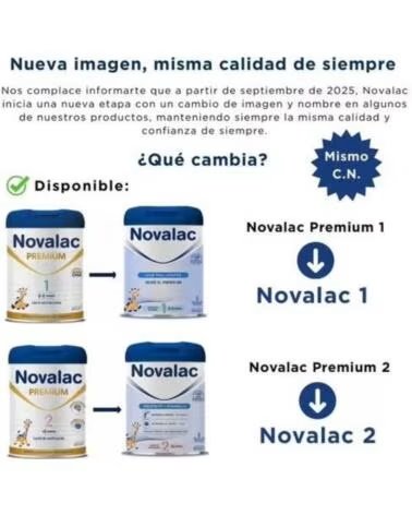 NOVALAC LEITE EM PÓ PARA LACTENTES 0-6 MESES PREMIUM