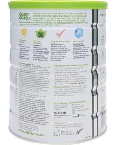 CAPRICARE 2 LAIT DE CHÈVRE SUITE 6 MOIS