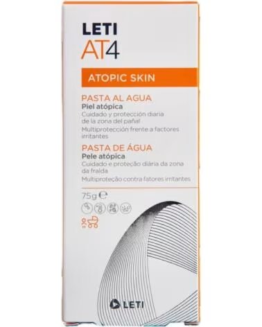 LETI AT4 PÂTE À L´EAU CRÈME PROTECTRICE ET RÉPARATRICE POUR PEAU ATOPIQUE