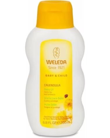 WELEDA ÓLEO DE CALÊNDULA PARA BEBÉ E CRIANÇA 200 ML