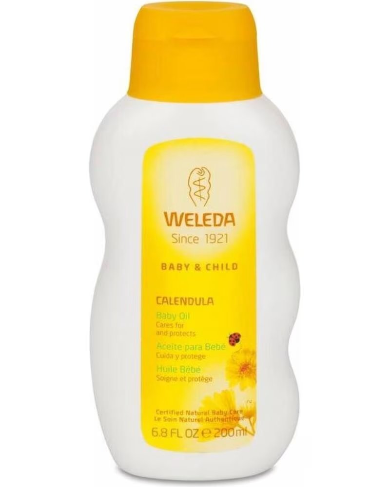 WELEDA ÓLEO DE CALÊNDULA PARA BEBÉ E CRIANÇA 200 ML