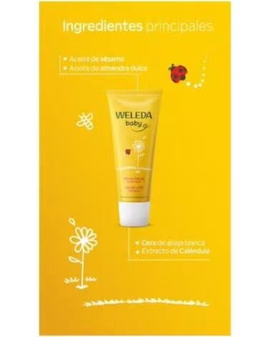 WELEDA CREME FACIAL DE CALÊNDULA PARA BEBÉ 50ML