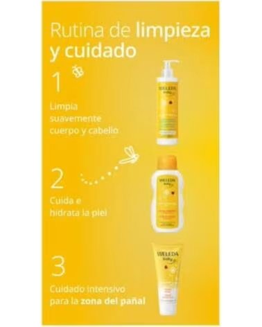 WELEDA BABY LOÇÃO CORPORAL DE CALÊNDULA 200ML