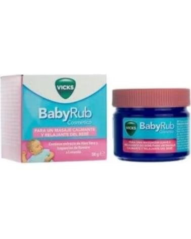 VICKS BABYRUB BAUME HYDRATANT ET RELAXANT BÉBÉ