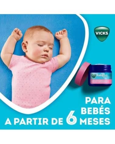 VICKS BABYRUB BAUME HYDRATANT ET RELAXANT BÉBÉ
