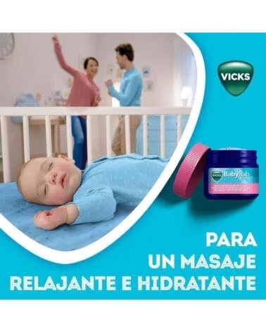 VICKS BABYRUB BAUME HYDRATANT ET RELAXANT BÉBÉ