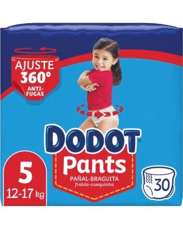 DODOT PANTS FRALDAS-CUECAS TAMANHO 4