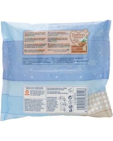 CHELINO DERMO SENSITIVE FEUCHTTÜCHER FÜR BABYS MIT SÜSSEM MANDELÖL UND ALOE VERA