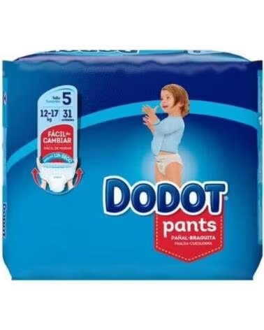 DODOT PANTS FRALDAS-CUECAS TAMANHO 4