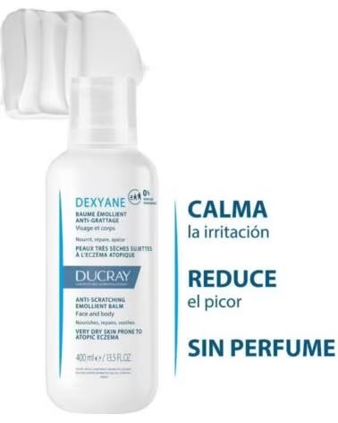 DUCRAY DEXYANE BAUME ÉMOLLIENTS ANTI-GRATTAGE 400ML