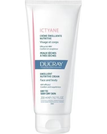 DUCRAY ICTYANE CREMA EMOLIENTE NUTRITIVA ROSTRO Y CUERPO 200 ML