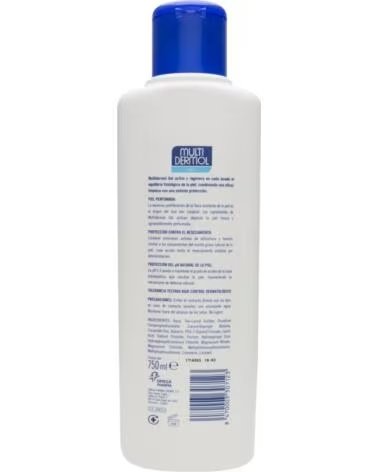 MULTIDERMOL GEL D´HYGIÈNE PROTECTRICE ET DURABLE POUR LA PEAU 750 ML