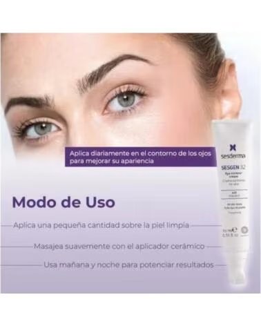 SESDERMA SESGEN 32 CREME CONTORNO DE OLHOS ANTIENVELHECIMENTO 15 ML