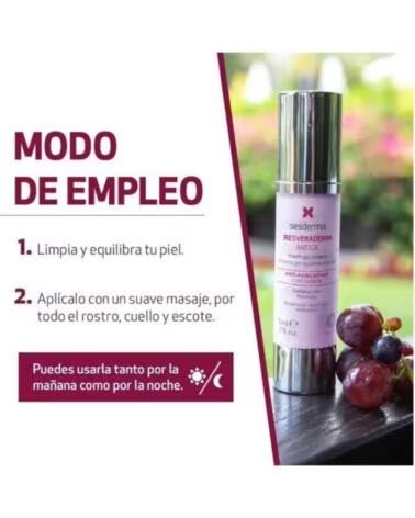 SESDERMA RESVERADERM ANTIOX CREMA GEL REJUVENECEDOR 50ML