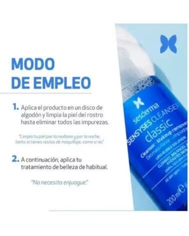 SESDERMA SENSYSES CLEANSER CLASSIC SOLUÇÃO AQUOSA DE LIMPEZA
