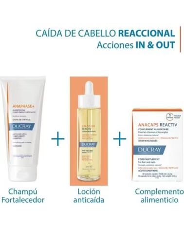 DUCRAY CREASTIM REACTIV LOÇÃO ANTI-QUEDA 60ML