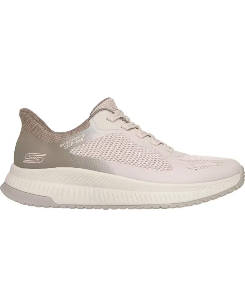 SKECHERS Zapatillas Mujer 117624-Tpmt BEIG CLARO