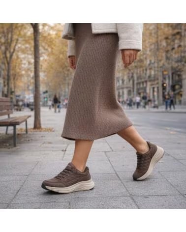 SKECHERS CONTOUR FOAM-NATURAL EASE MARRON