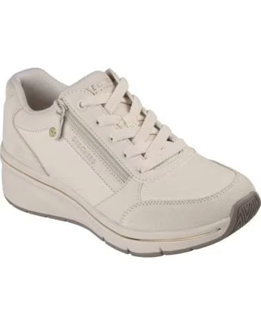 SKECHERS BILLION FLEX LUXE UP BEIG - TÉNIS SAPATILHAS MULHER