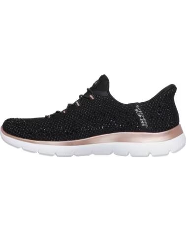 SKECHERS SCARPE DA GINNASTICA SUMMITS-BRILLIANT SHINE 150273 NEGRO