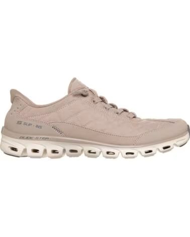 SKECHERS SLIP-INS GLIDE-STEP AT EASE TAUPE