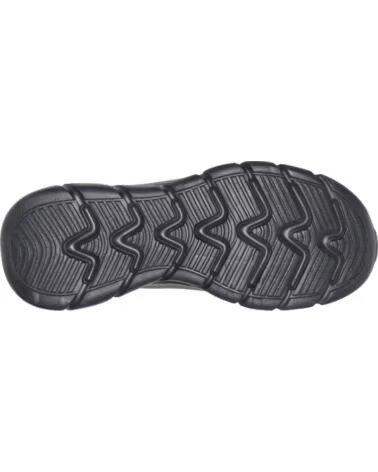SKECHERS SLIP-INS BOBS B FLEX HI-WORKDAY NEGRO