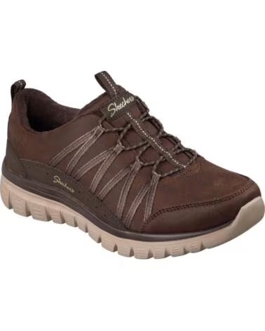 SKECHERS GRACEFUL - COZY HUG MARRONE MARRON