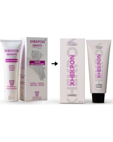 XHEKPON CREME PARA AS MÃOS COM COLAGÉNIO HIDROLISADO 40 G