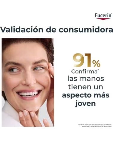 EUCERIN HYALURON-FILLER ELASTICITY CREME DE MÃOS ANTI-IDADE FPS 30 75 ML