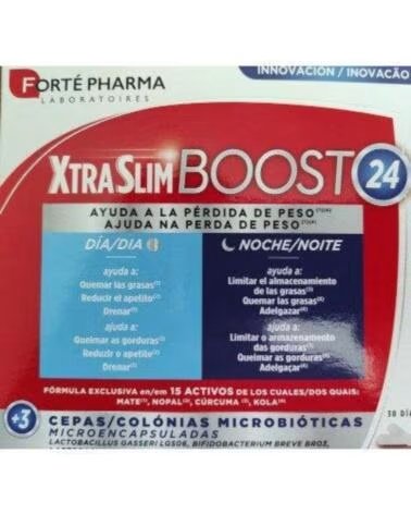 XTRASLIM BOOST 24H 120 CÁPSULAS FORTE PHARMA