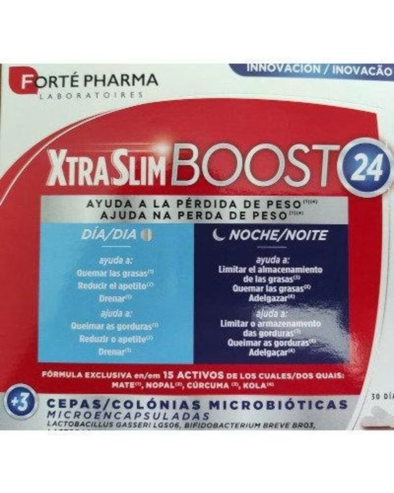 XTRASLIM BOOST 24H 120 CÁPSULAS FORTE PHARMA