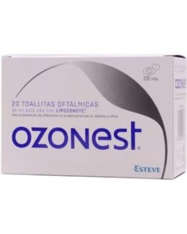 OZONEST OPHTHALMIC WIPES 20 UNITS