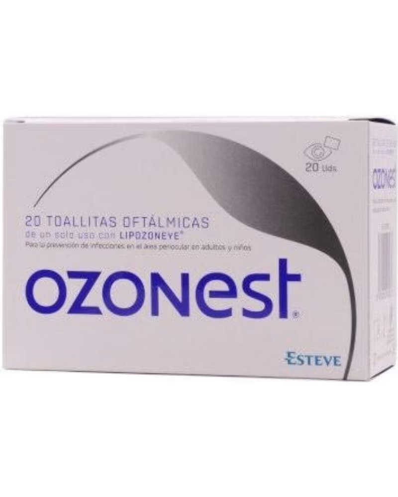 OZONEST OPHTHALMIC WIPES 20 UNITS