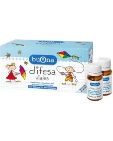 BUONA DIFESA VIALES FOOD SUPPLEMENT WITH ECHINACEA PROPOLIS AND ZINC