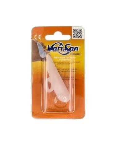 VARISAN TOE STRAIGHTENER WITH HYDROGEL RETENTION RING MEDIUM SIZE LEFT FOOT