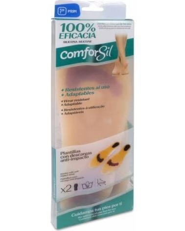 COMFORSIL ANTI-IMPACT SILICONE INSOLES WITH RELIEF ZONES