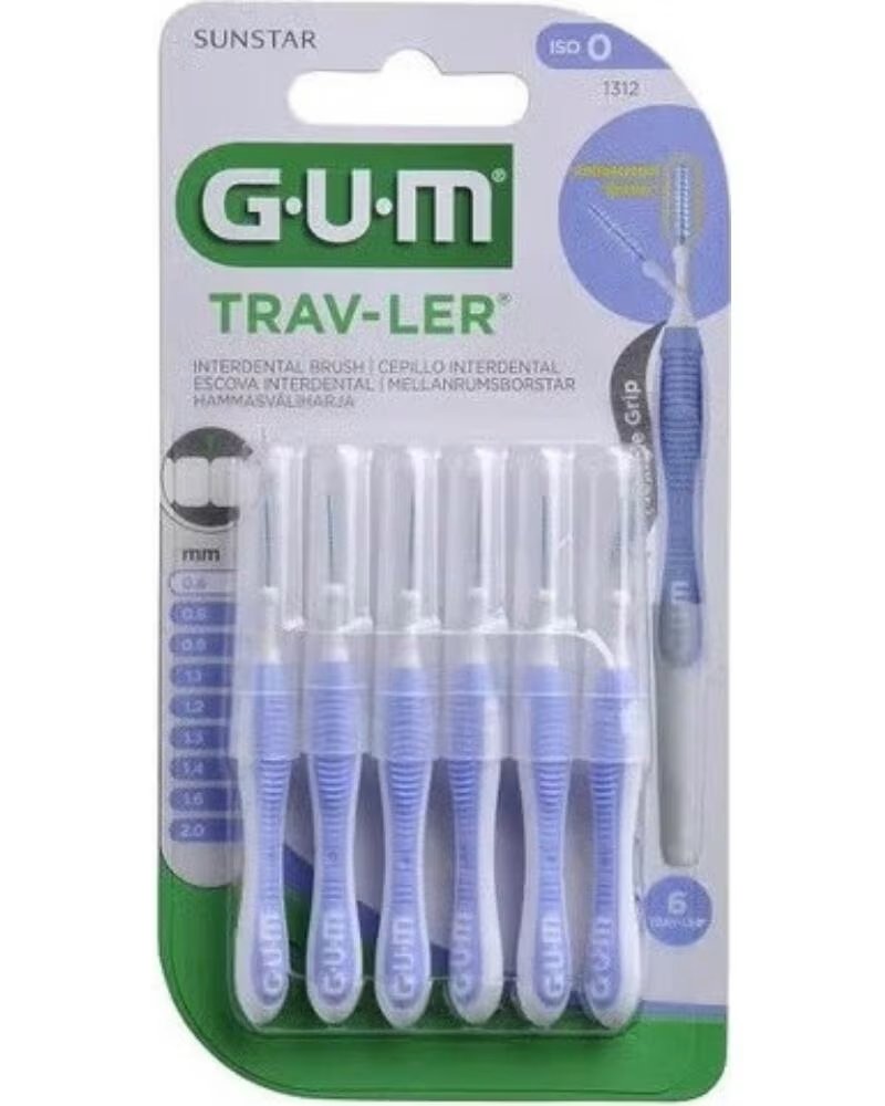 GUM INTERDENTAL TRAV-LER 0,6 MM ESCOVAS INTERDENTAIS