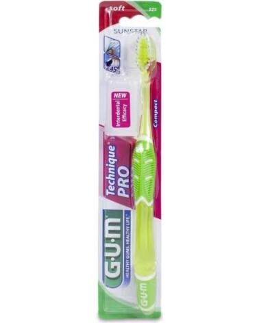 GUM TECHNIQUE PRO COMPACT ZAHNBÜRSTE MITTEL