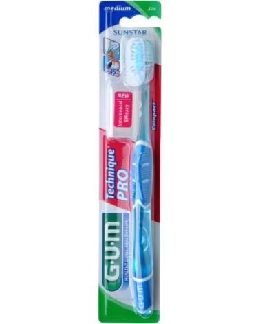 ESCOVA DE DENTES GUM TECHNIQUE PRO MÉDIA