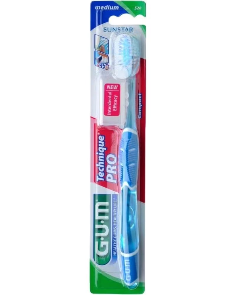 ESCOVA DE DENTES GUM TECHNIQUE PRO MÉDIA