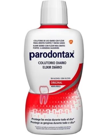 PARODONTAX HERBAL MOUTHWASH DAILY GUM CARE WITH FLUORIDE AND ZINC