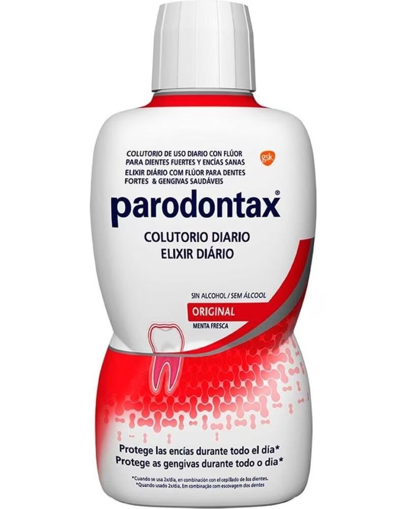 PARODONTAX HERBAL MOUTHWASH DAILY GUM CARE WITH FLUORIDE AND ZINC