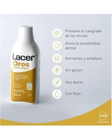 LACER OROS MOUTHWASH 500 ML DAILY ORAL RINSE