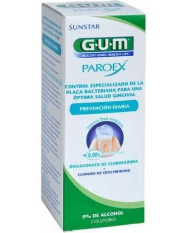 GUM PAROEX GINGIVITIS PREVENTION MOUTHWASH 500 ML
